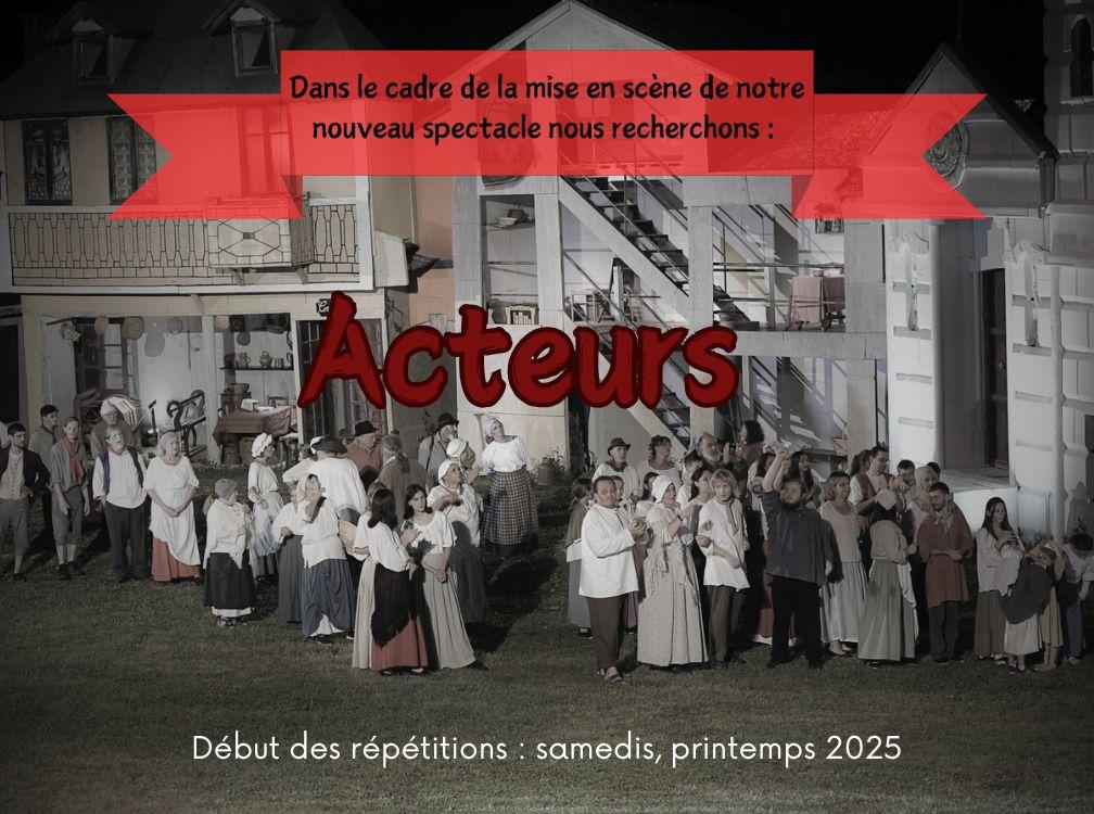 Annonce acteurs